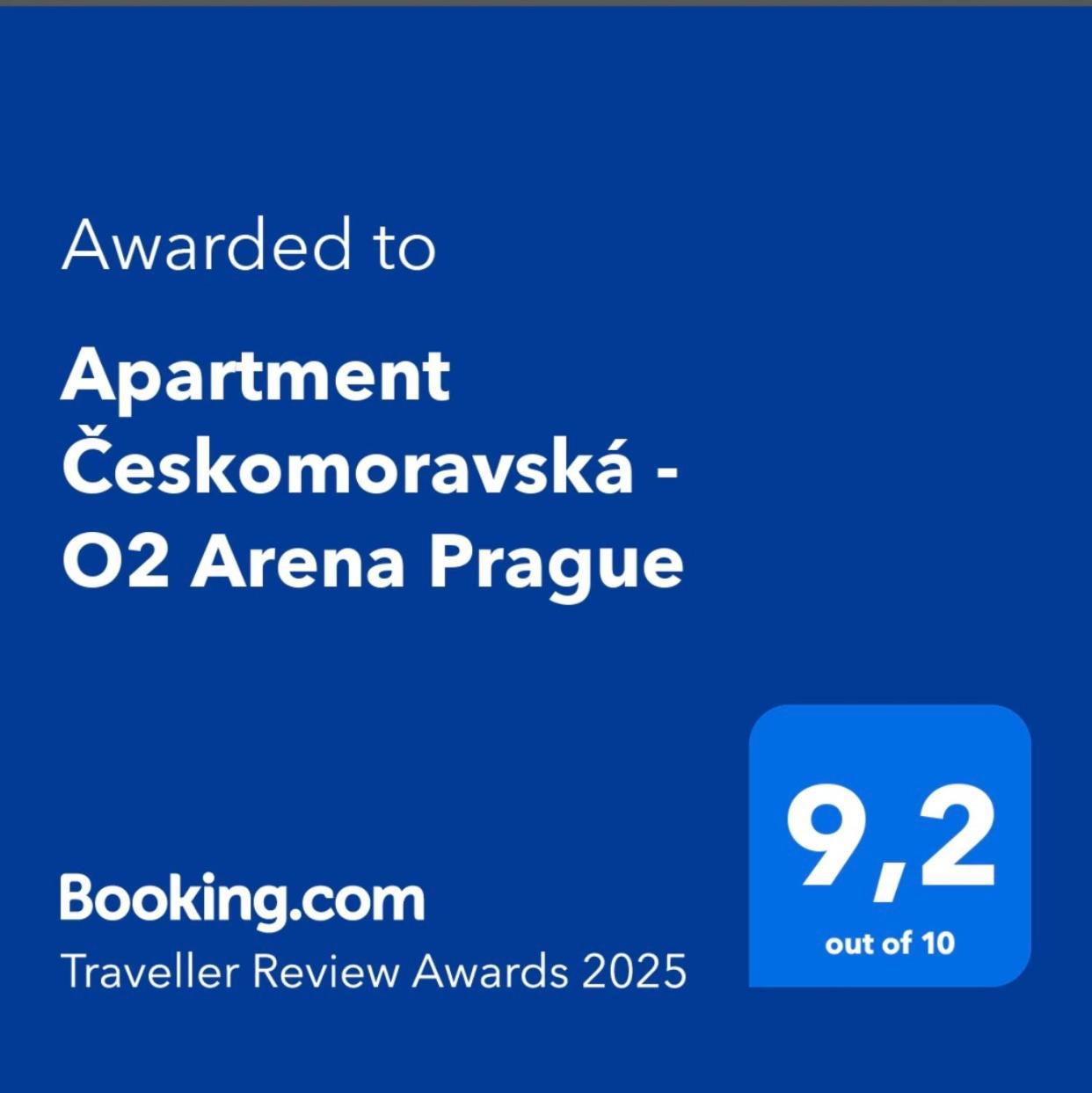 Apartment Ceskomoravska - O2 Arena 프라하 외부 사진